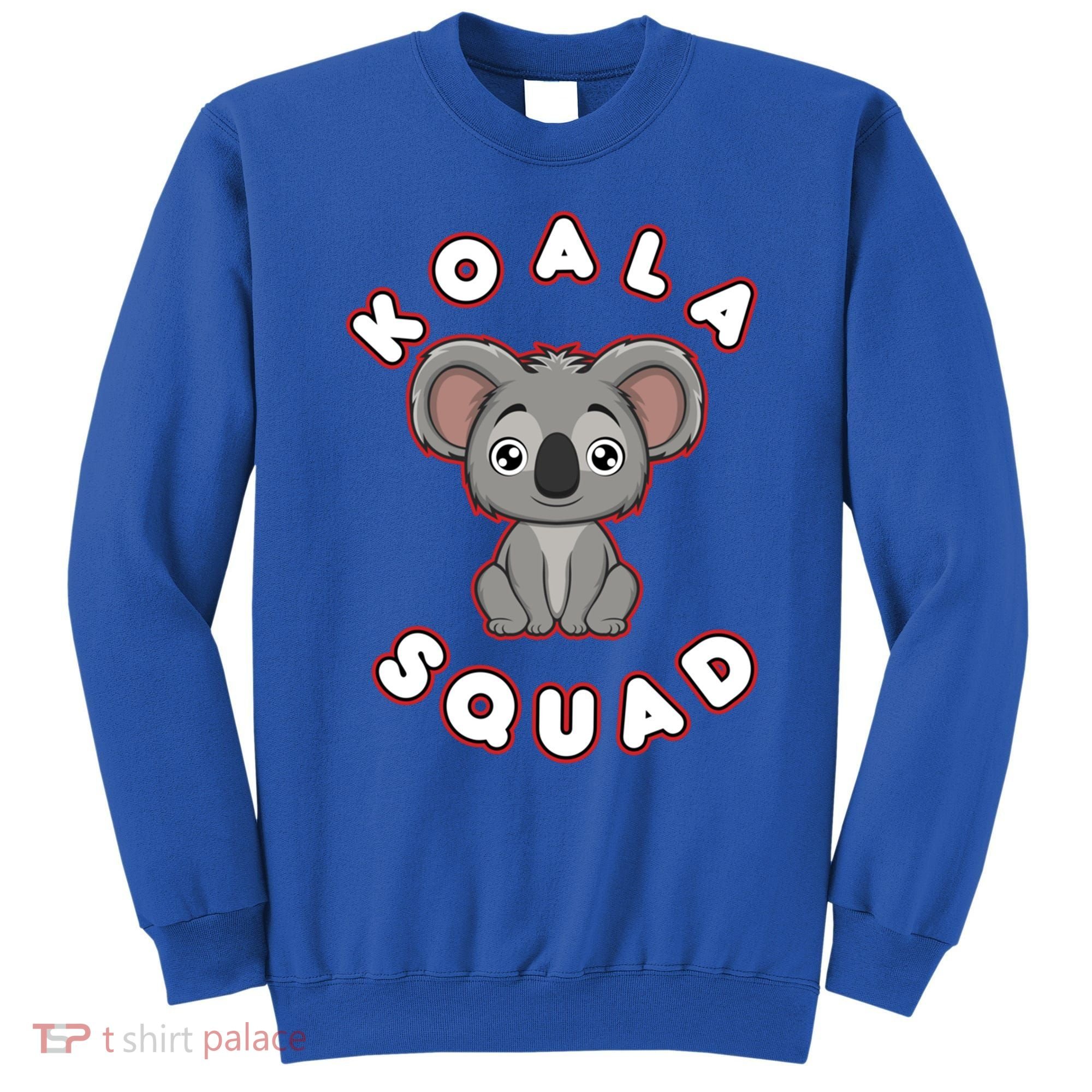 Koala Squad Ironic Koala Team Eucalyptus Cool Gift Sweatshirt