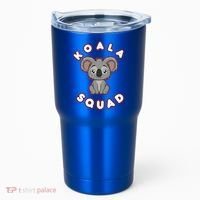 Koala Squad Ironic Koala Team Eucalyptus Cool Gift Tumbler thumb 0