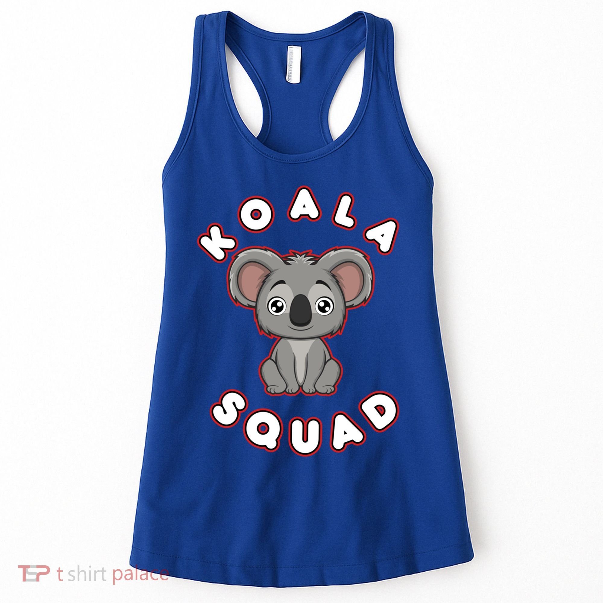 Koala Squad Ironic Koala Team Eucalyptus Cool Gift Women's Tank Top