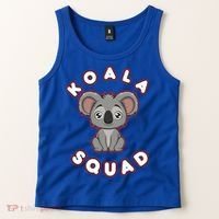 Koala Squad Ironic Koala Team Eucalyptus Cool Gift Tank Top thumb 2