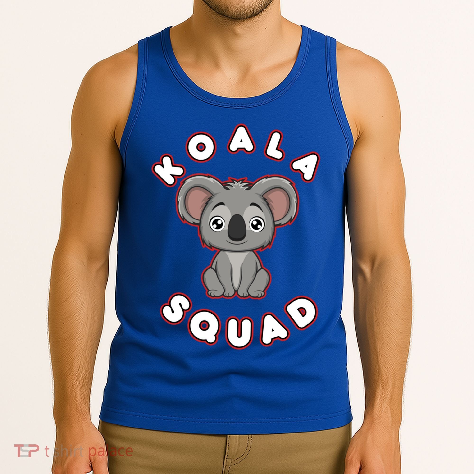 Koala Squad Ironic Koala Team Eucalyptus Cool Gift Tank Top