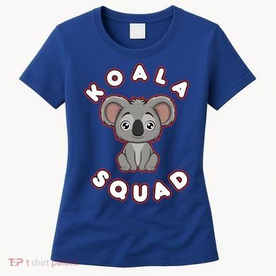 Koala Squad Ironic Koala Team Eucalyptus Cool Gift Women's T-Shirt