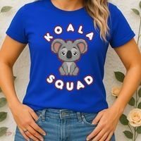 Koala Squad Ironic Koala Team Eucalyptus Cool Gift Women's T-Shirt thumb 2