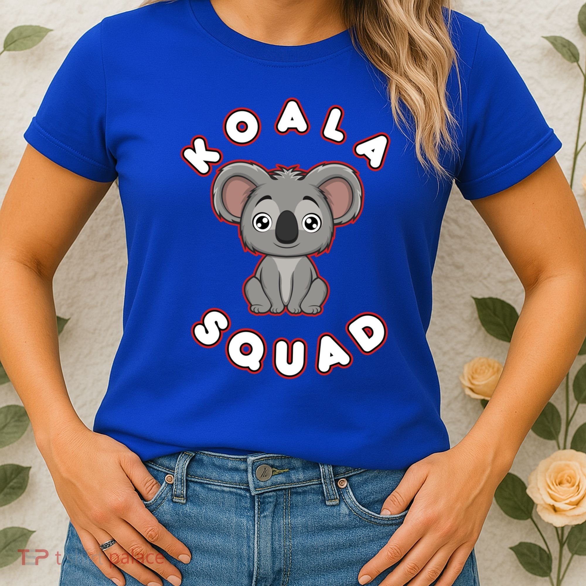Koala Squad Ironic Koala Team Eucalyptus Cool Gift Women's T-Shirt