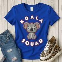 Koala Squad Ironic Koala Team Eucalyptus Cool Gift Women's T-Shirt thumb 3