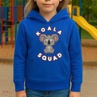 Koala Squad Ironic Koala Team Eucalyptus Cool Gift Kids Hoodie thumb 3