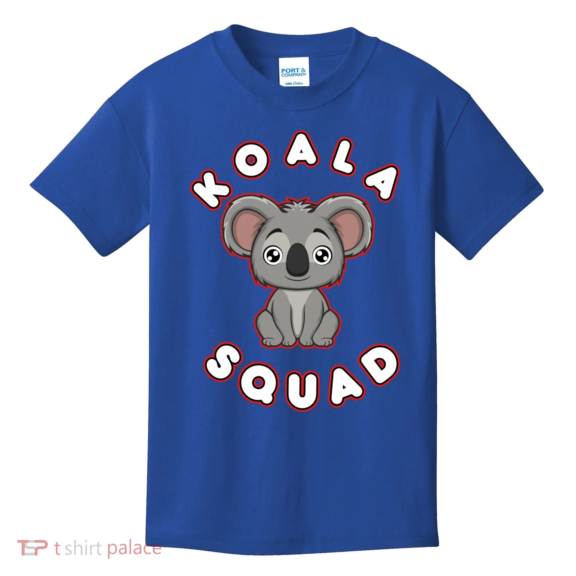 Koala Squad Ironic Koala Team Eucalyptus Cool Gift Kids T-Shirt