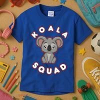 Koala Squad Ironic Koala Team Eucalyptus Cool Gift Kids T-Shirt thumb 3