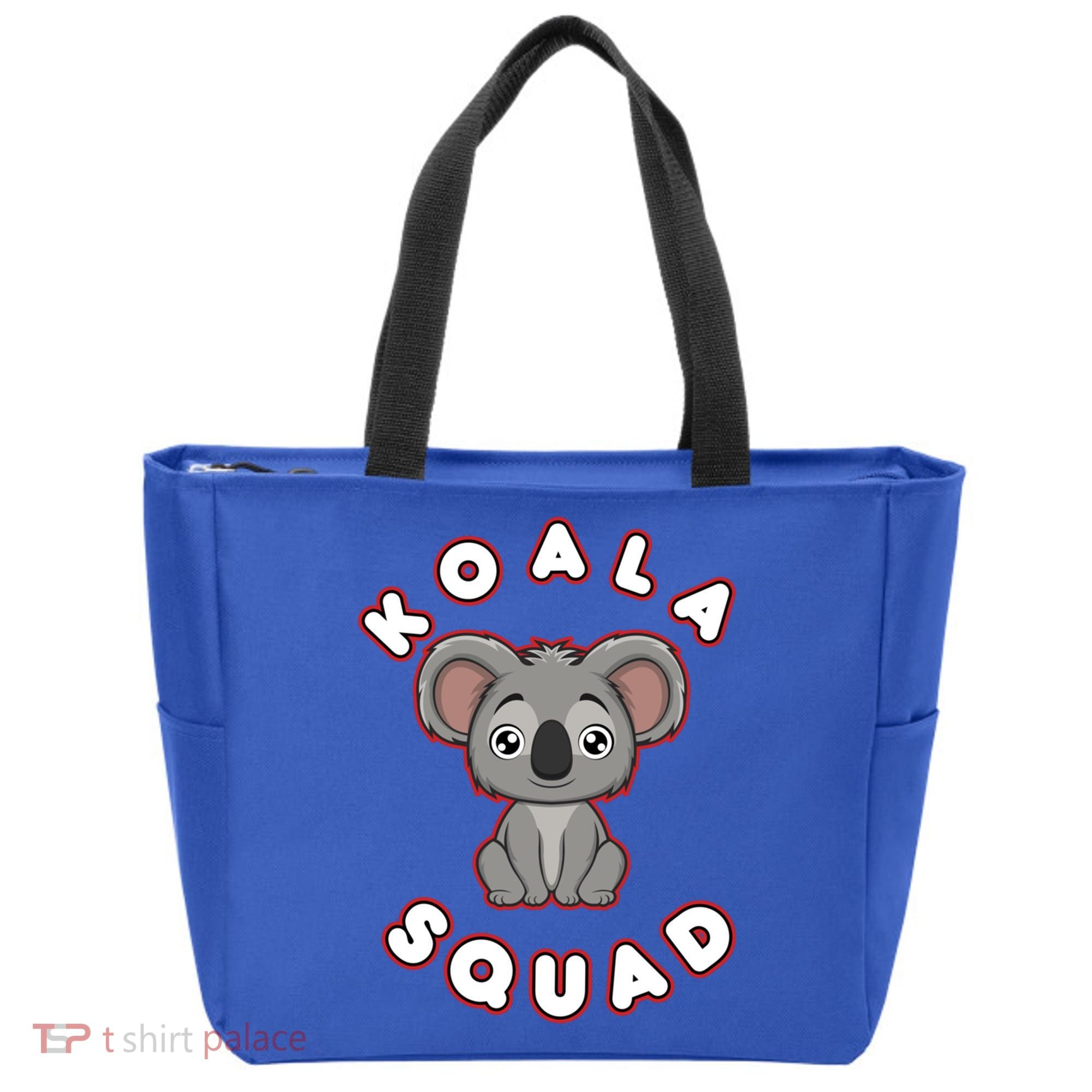 Koala Squad Ironic Koala Team Eucalyptus Cool Gift Tote Bag