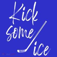 Kick Some Ice Hockey Quote Hockey Stick Meaningful Gift Women's Tank Top thumb 5