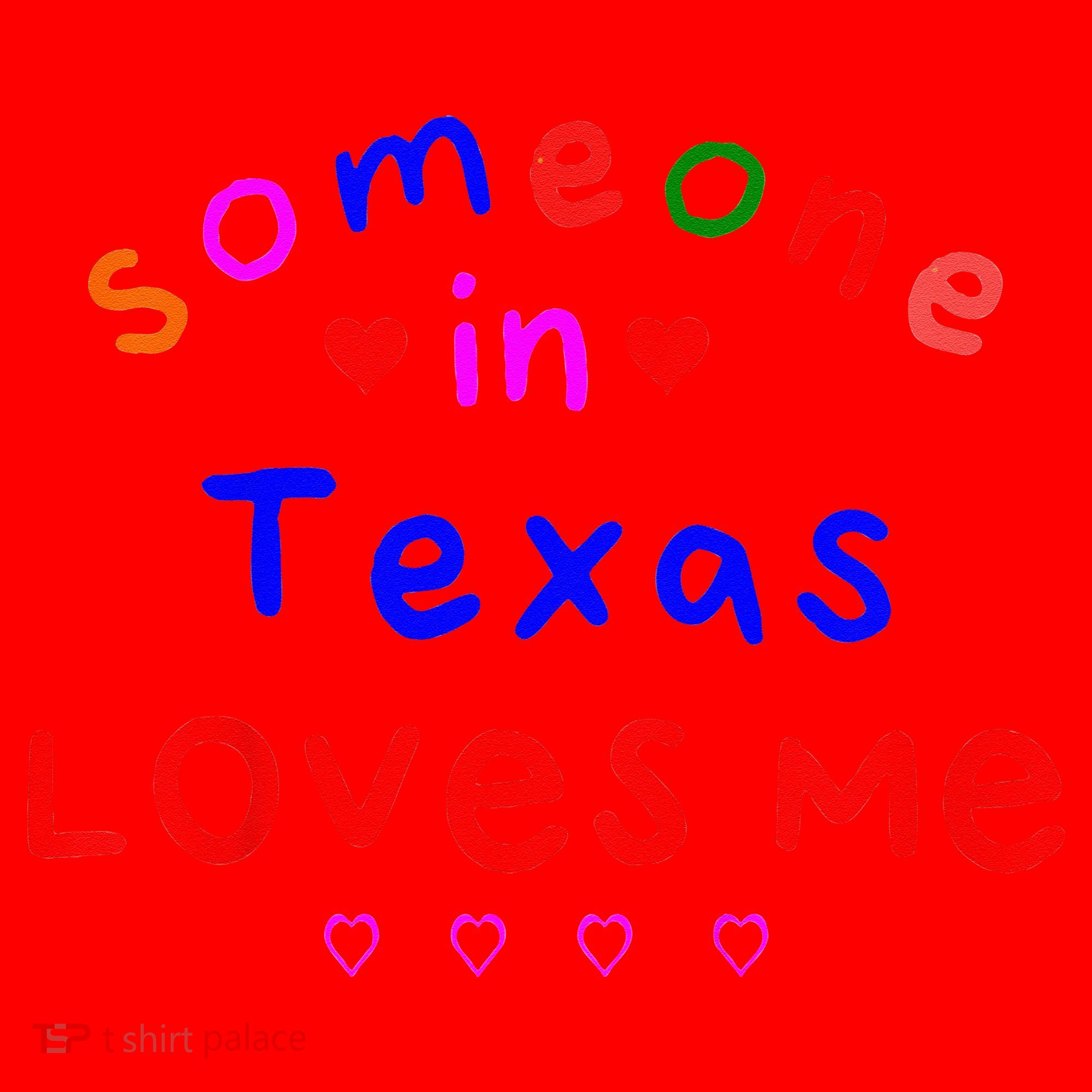 Kids Someone In Texas Loves Me Kids Santa Hat
