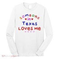 Kids Someone In Texas Loves Me Kids Long Sleeve Shirt thumb 0