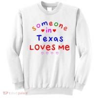 Kids Someone In Texas Loves Me Kids Sweatshirt thumb 0