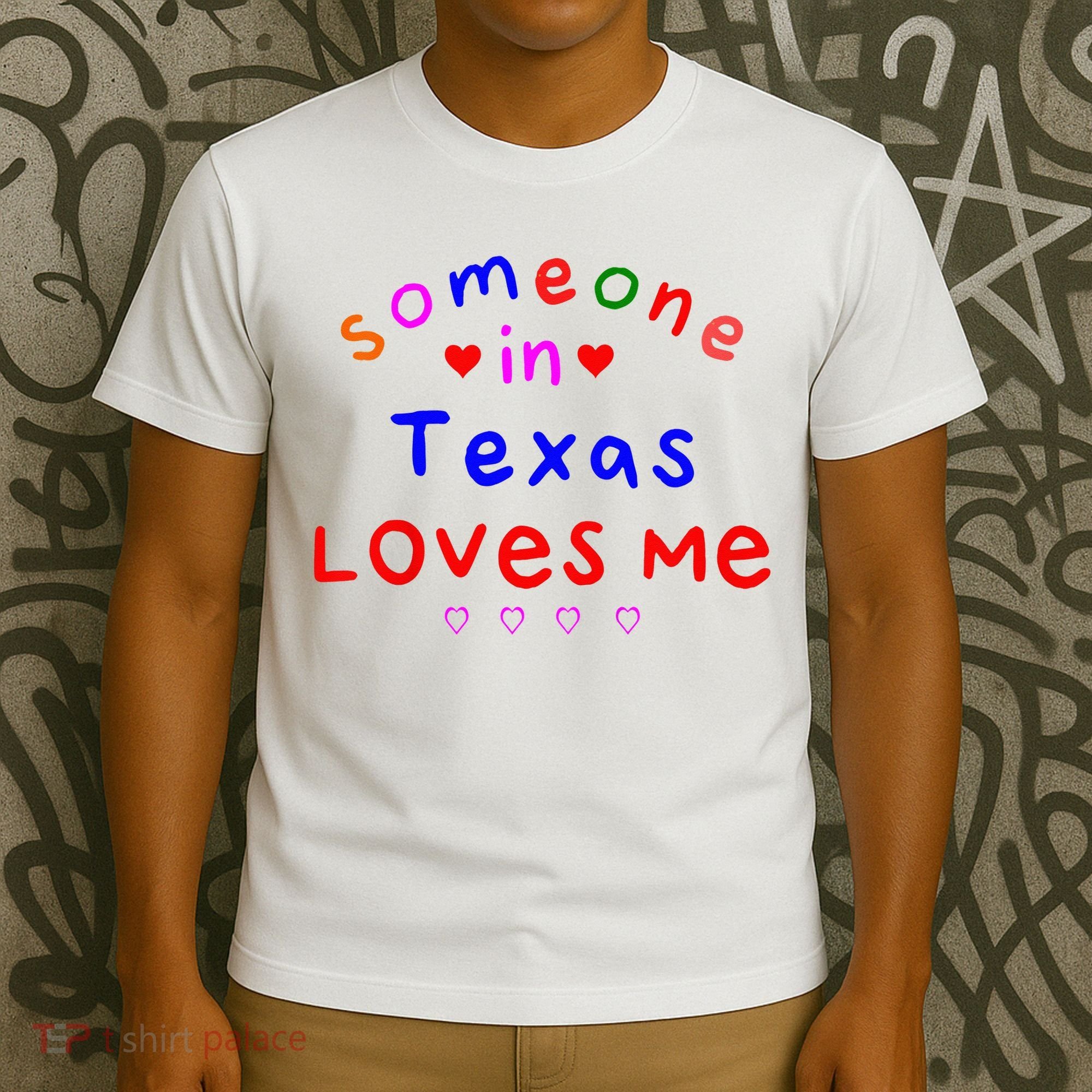 Kids Someone In Texas Loves Me Kids T-Shirt