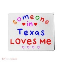 Kids Someone In Texas Loves Me Kids Mousepad thumb 0