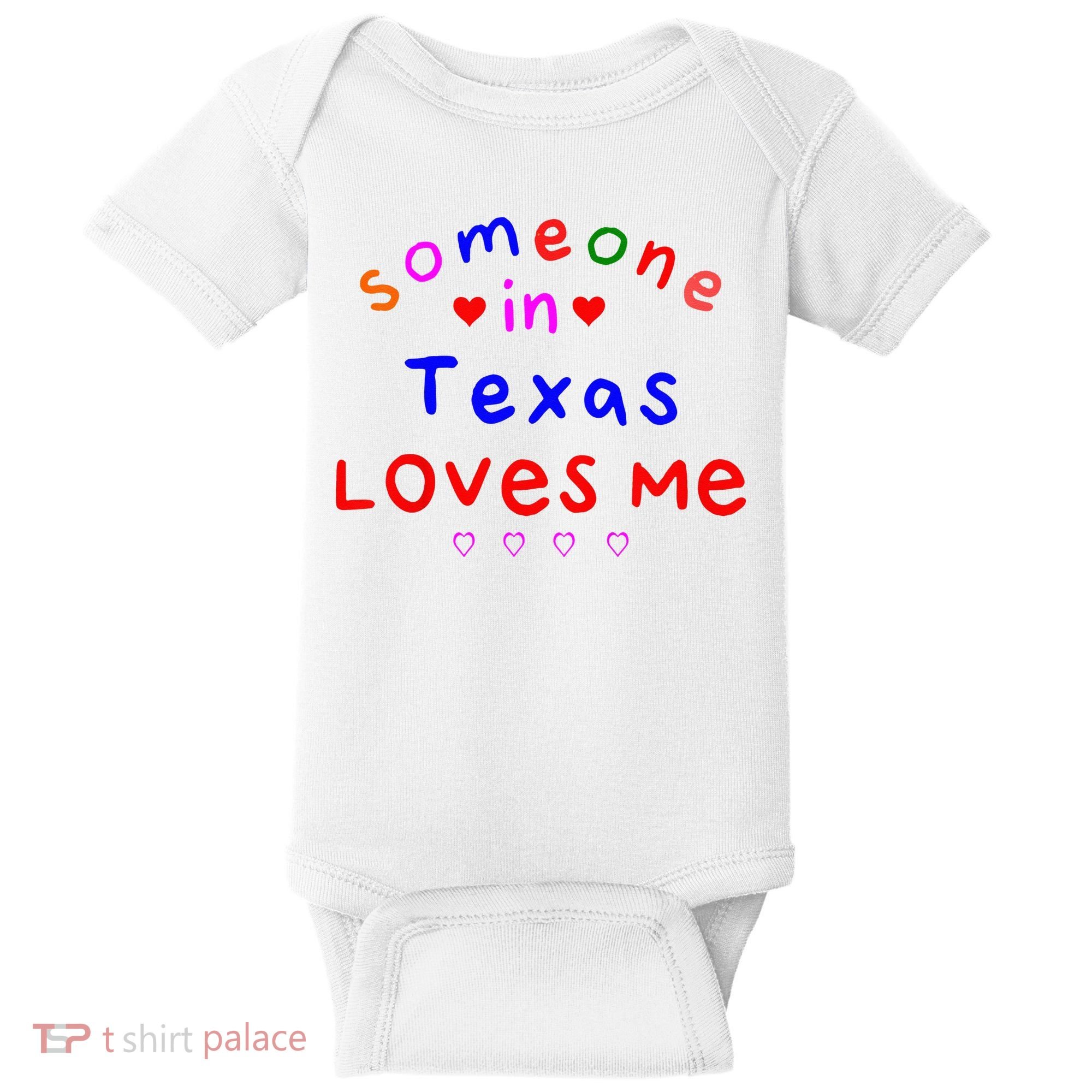 Kids Someone In Texas Loves Me Kids Baby Bodysuit