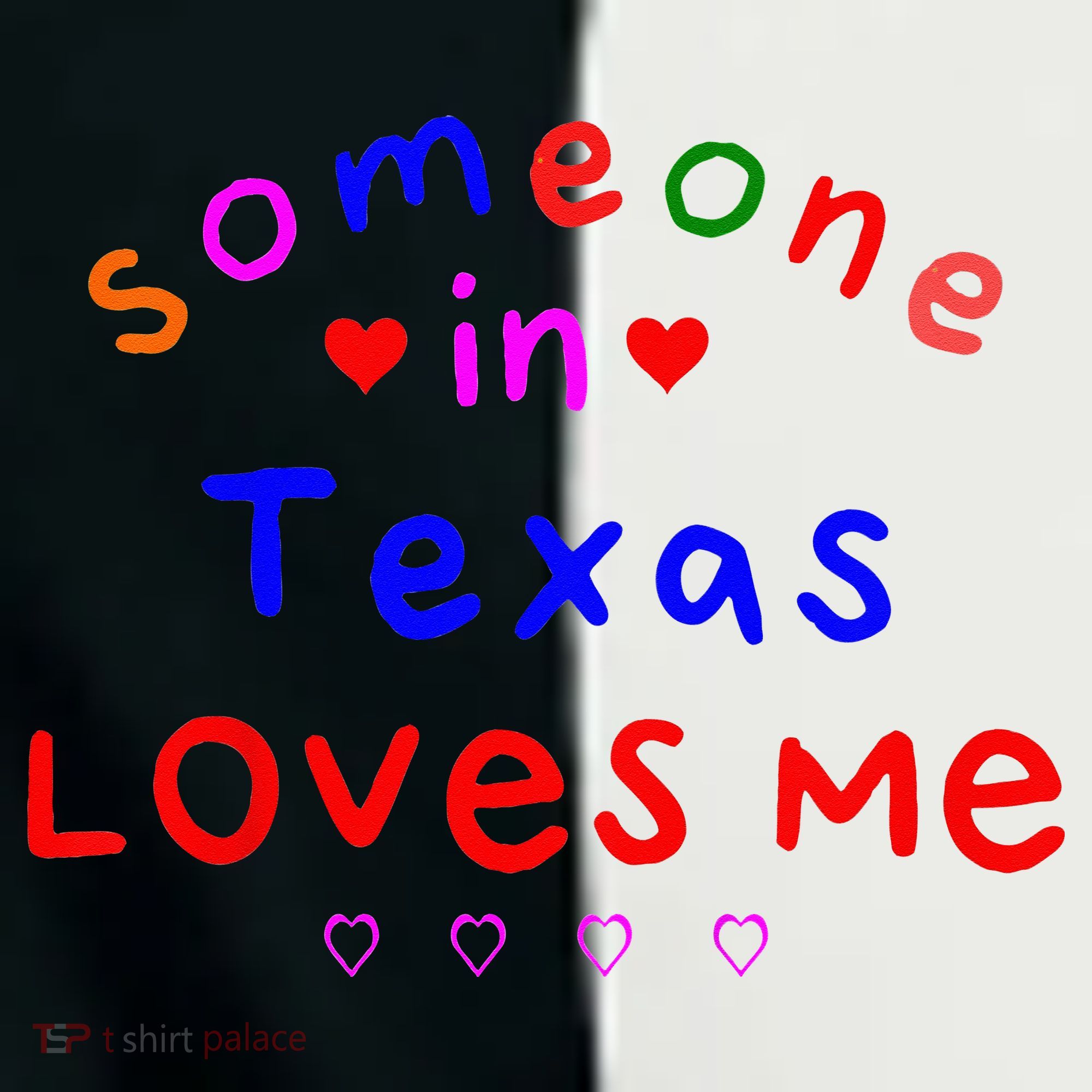 Kids Someone In Texas Loves Me Kids Toddler Fine Jersey T-Shirt