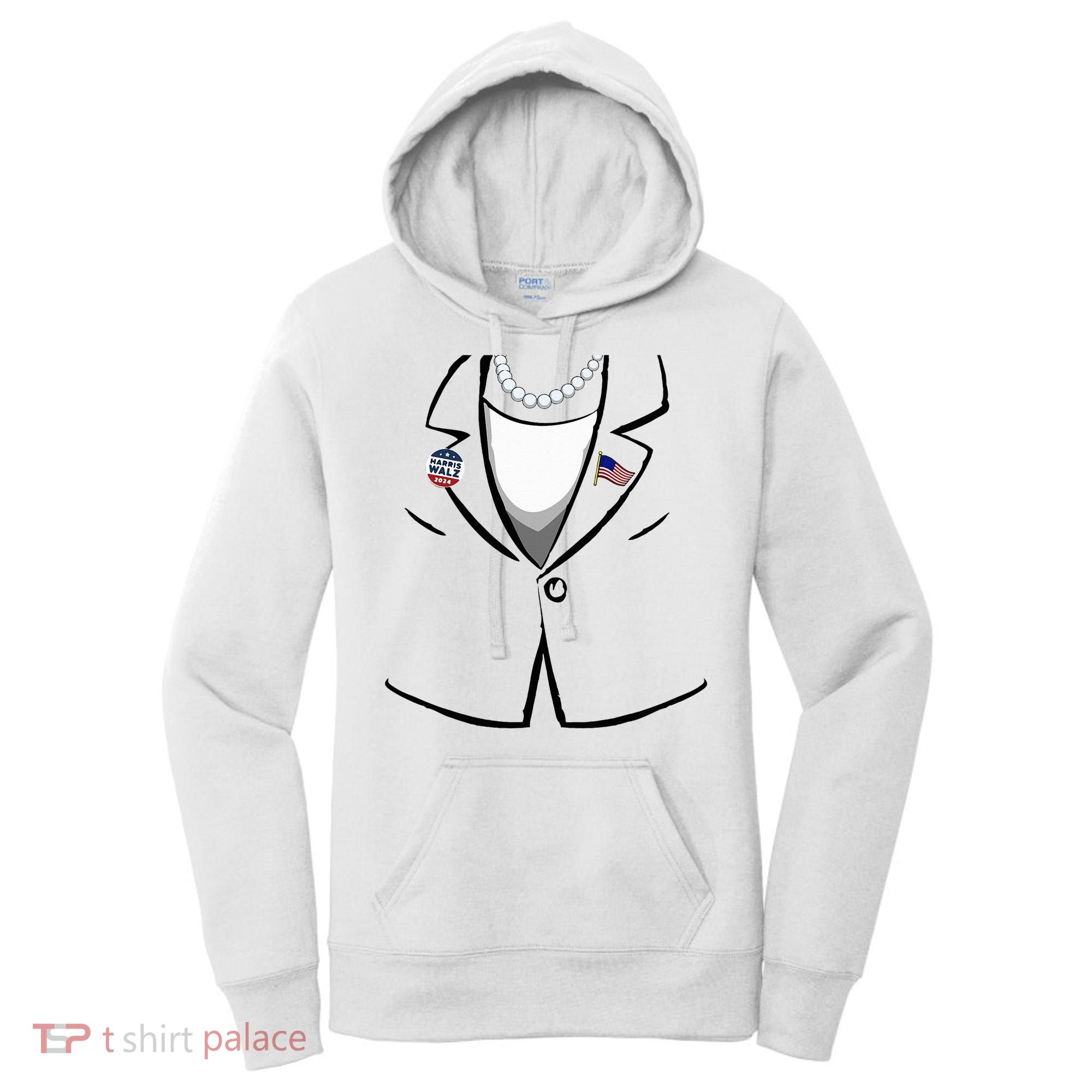 Kamala Suit Kamala Harris Halloween Costume Women's Hoodie