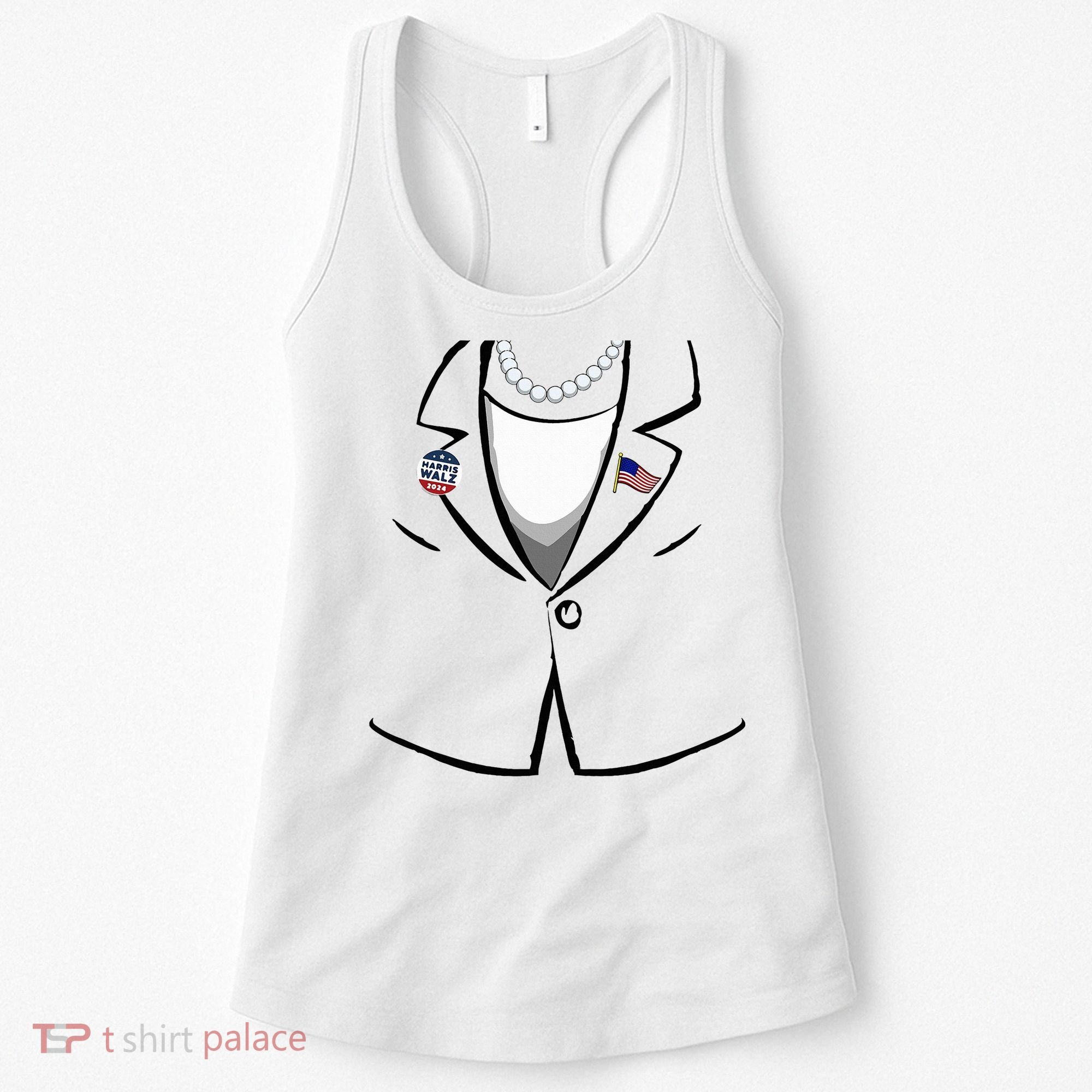 Kamala Suit Kamala Harris Halloween Costume Women's Tank Top