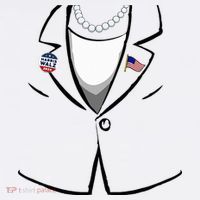Kamala Suit Kamala Harris Halloween Costume Women's Tank Top thumb 5