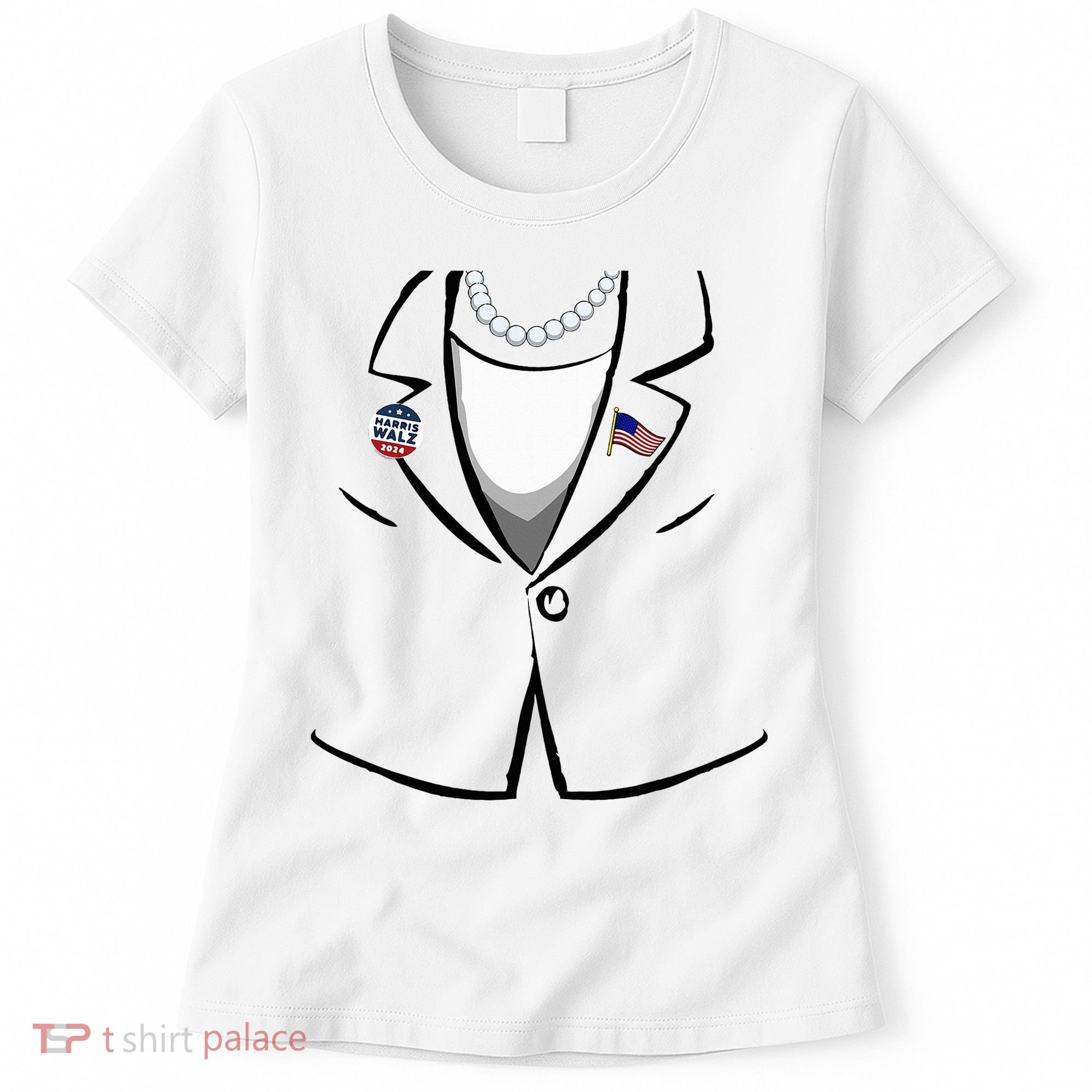 Kamala Suit Kamala Harris Halloween Costume Women's T-Shirt