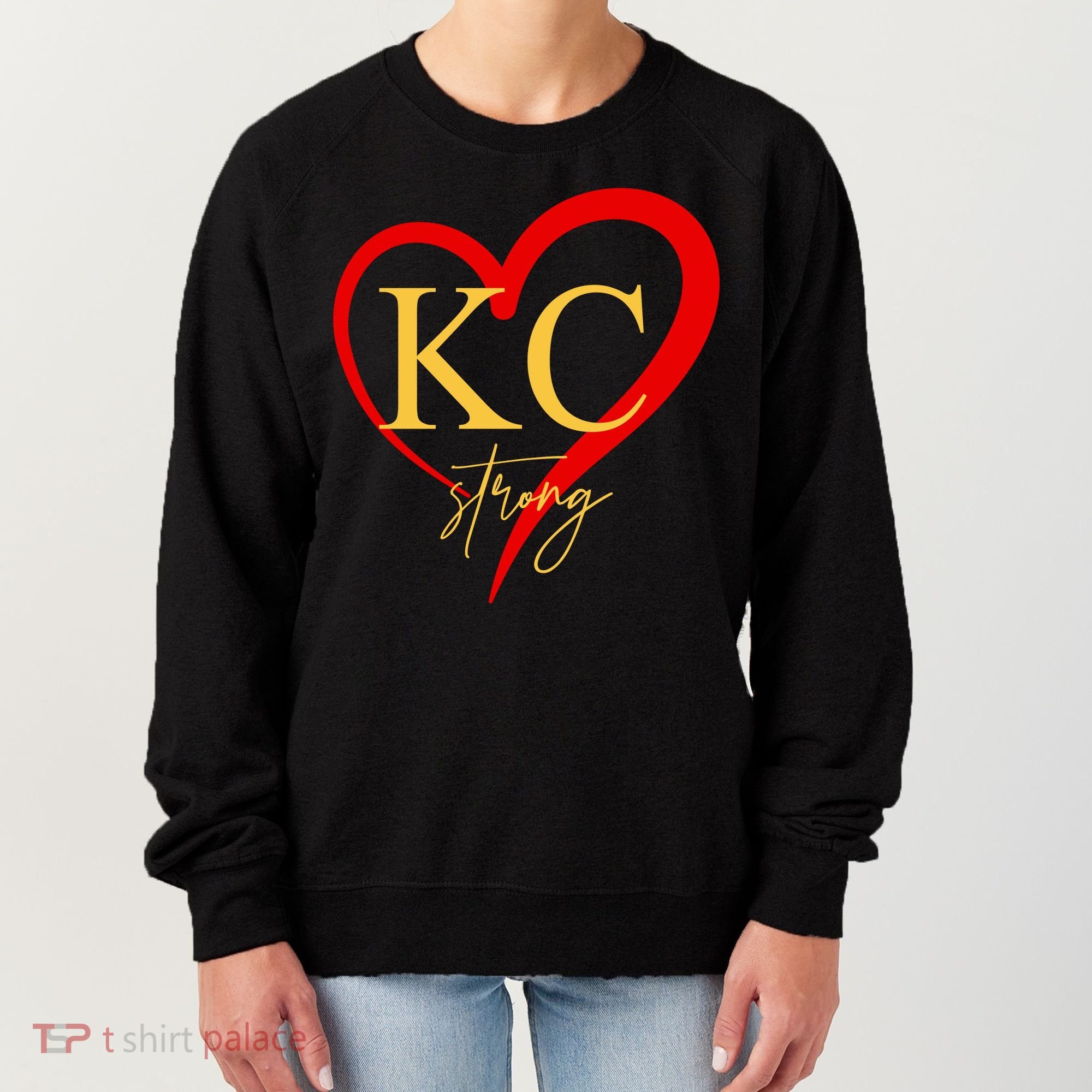 Kc Strong Kansas City Strong Heart Women's Sweatshirt