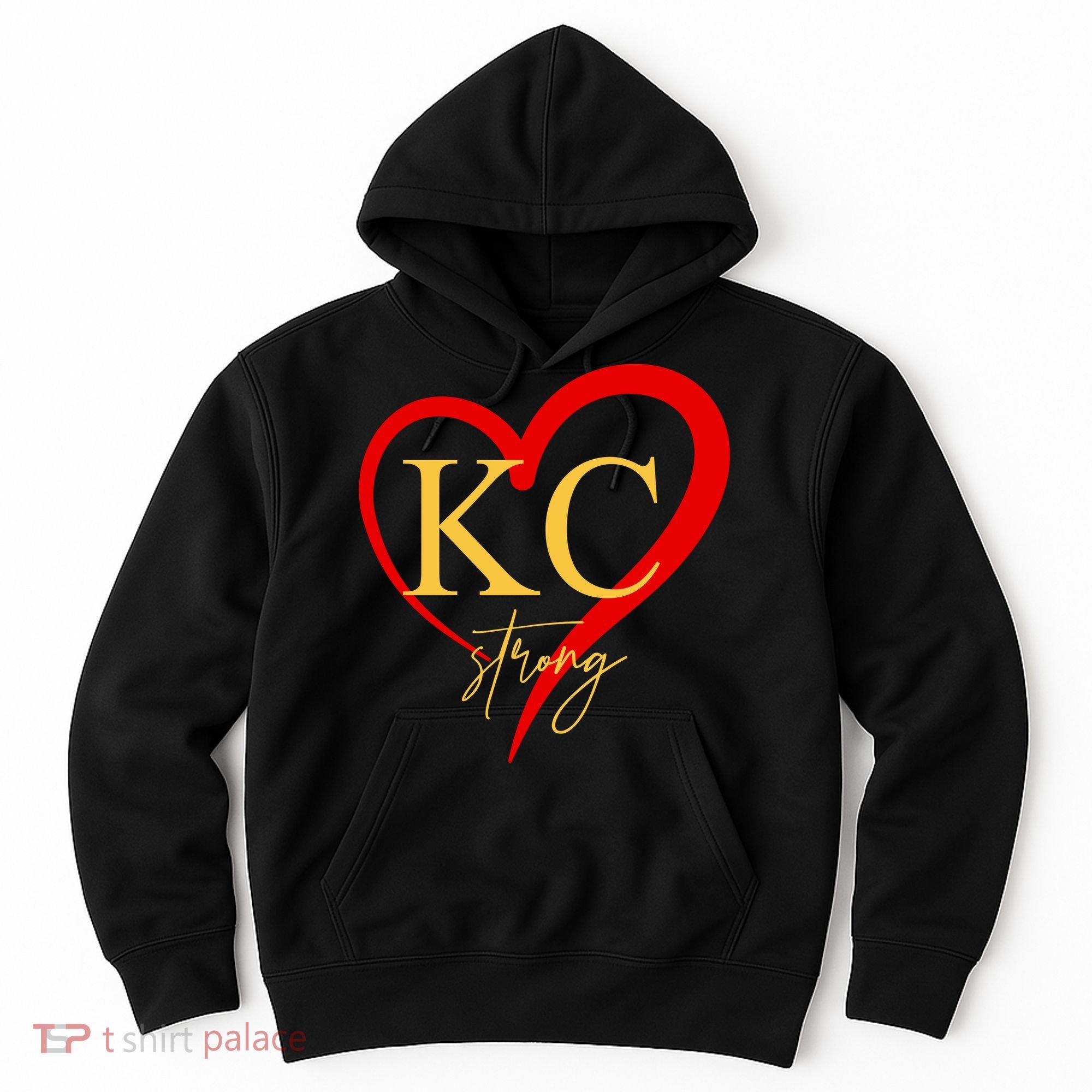 Kc Strong Kansas City Strong Heart Hoodie