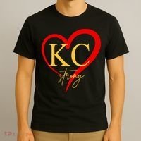 Kc Strong Kansas City Strong Heart T-Shirt thumb 3