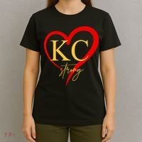 Kc Strong Kansas City Strong Heart T-Shirt thumb 4