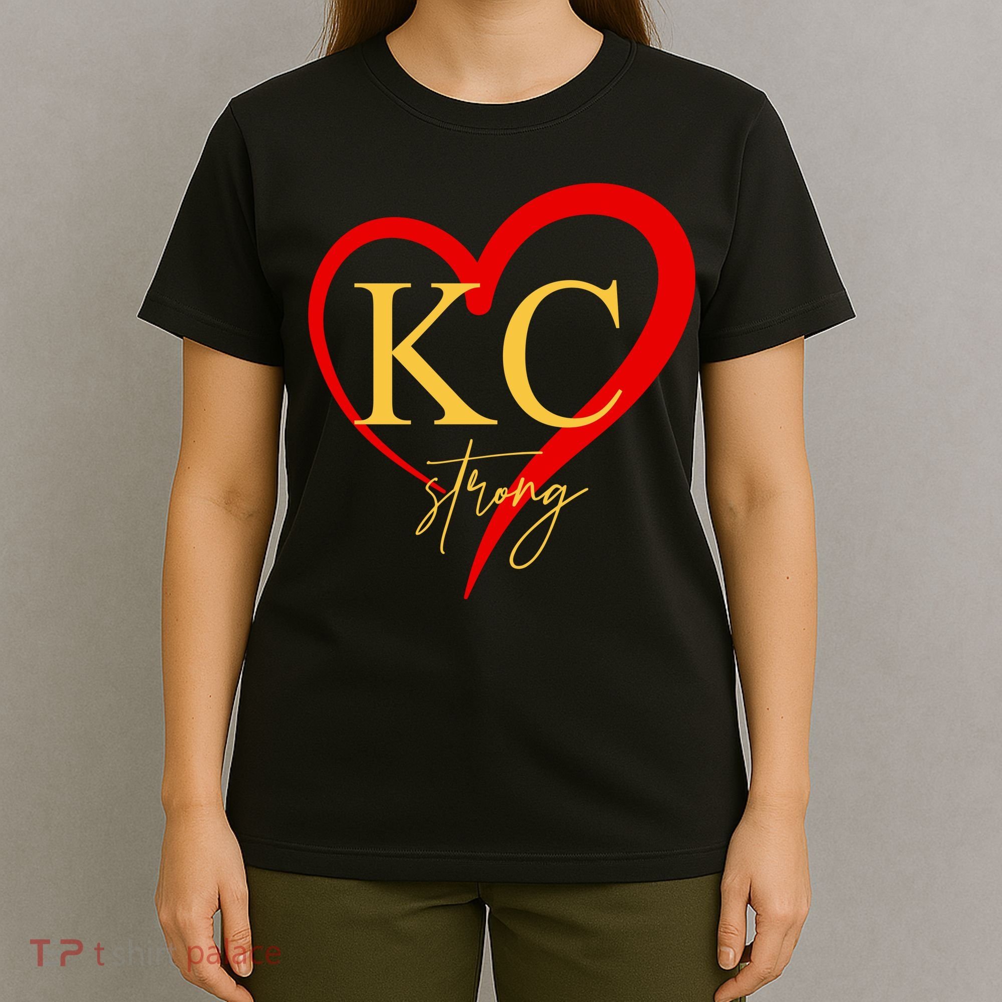 Kc Strong Kansas City Strong Heart T-Shirt
