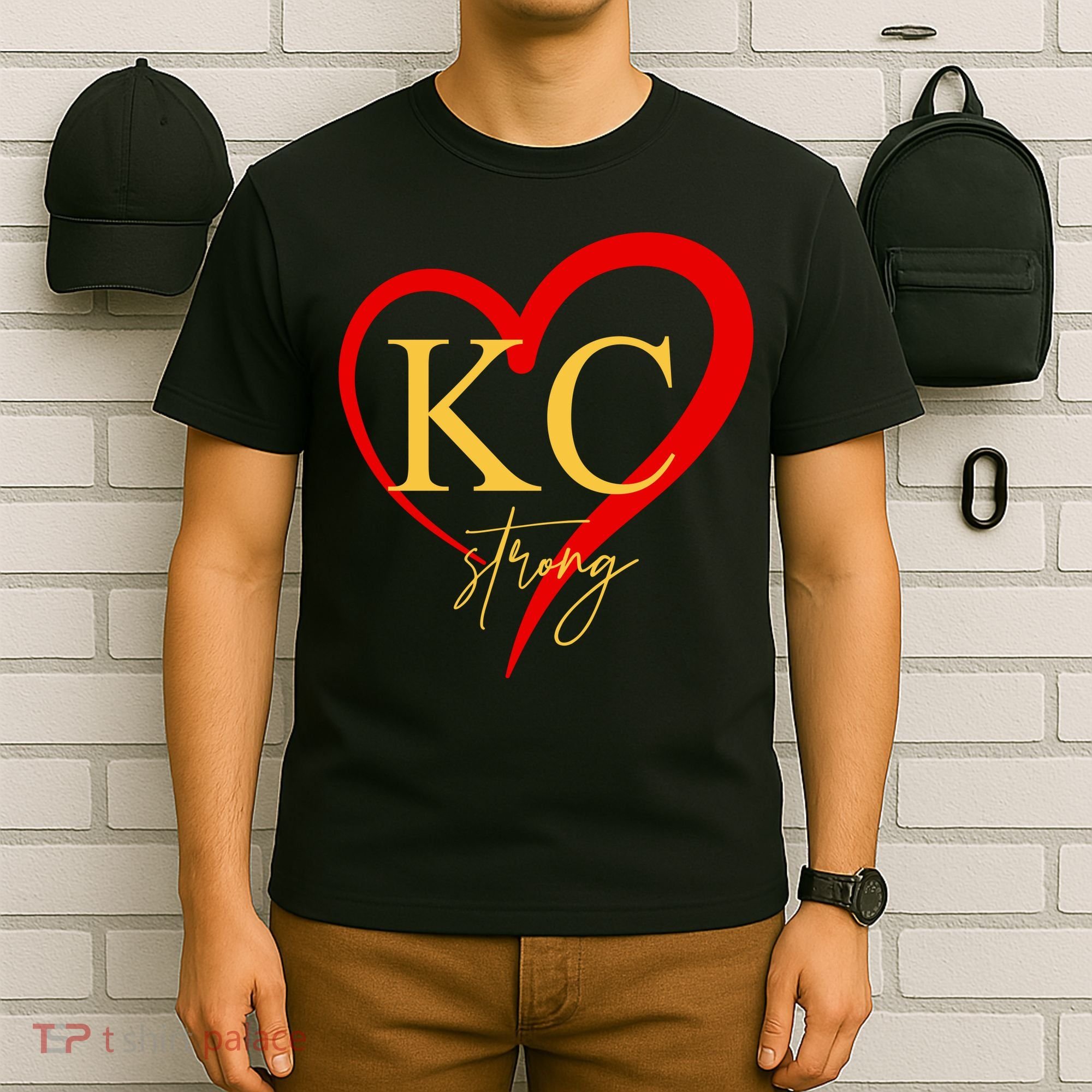 Kc Strong Kansas City Strong Heart T-Shirt