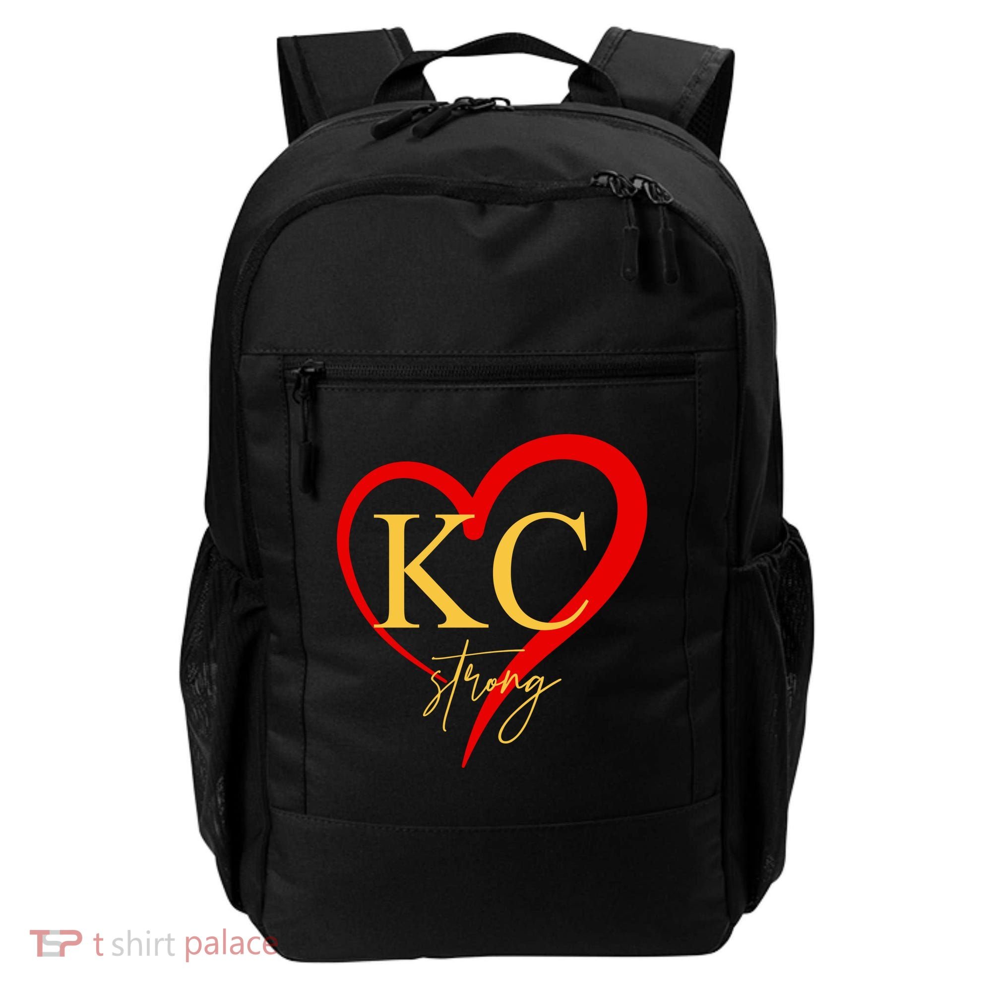 Kc Strong Kansas City Strong Heart Backpack