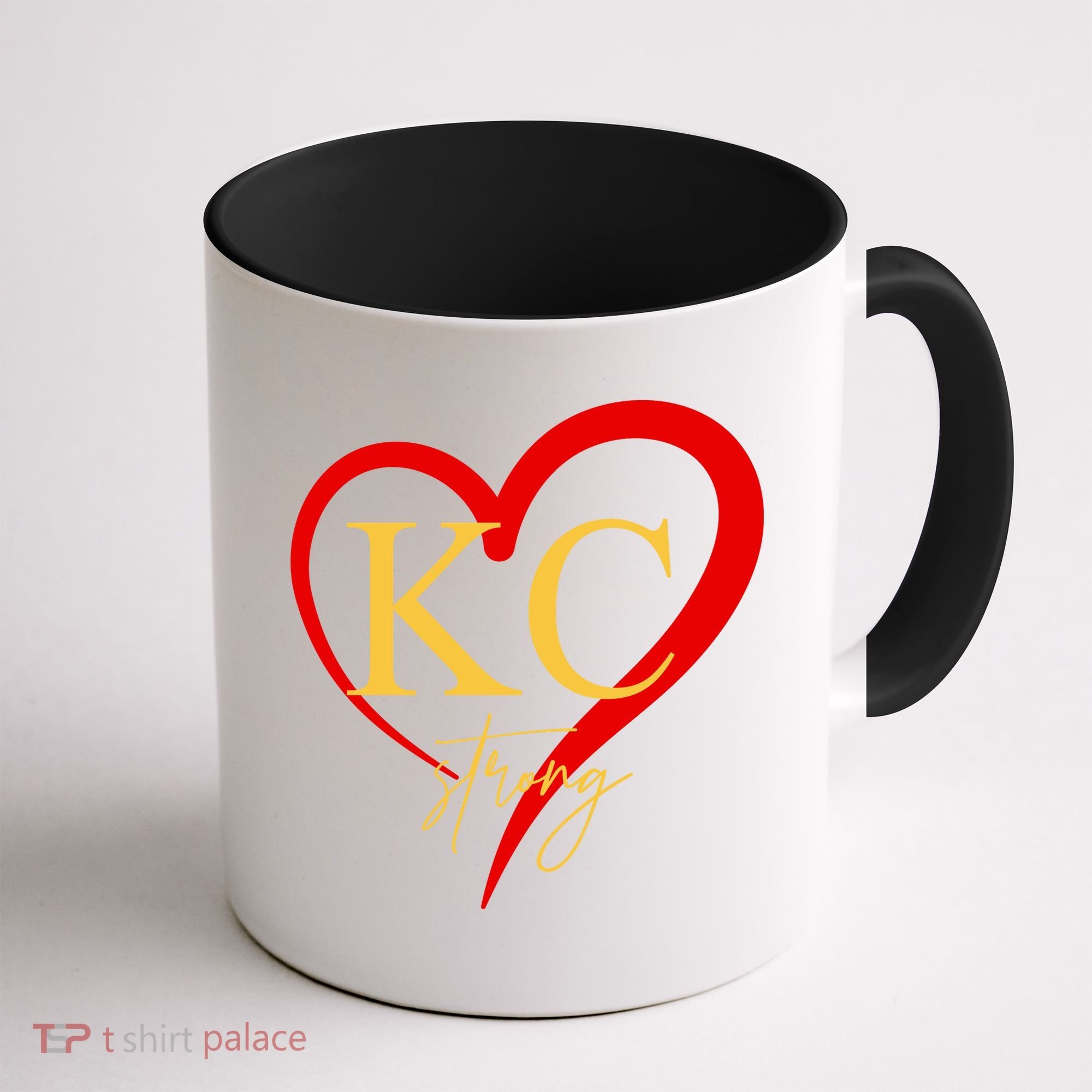 Kc Strong Kansas City Strong Heart Coffee Mug