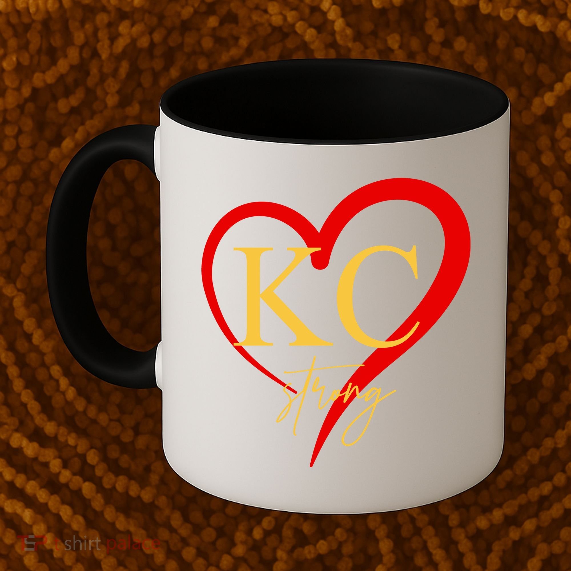 Kc Strong Kansas City Strong Heart Coffee Mug