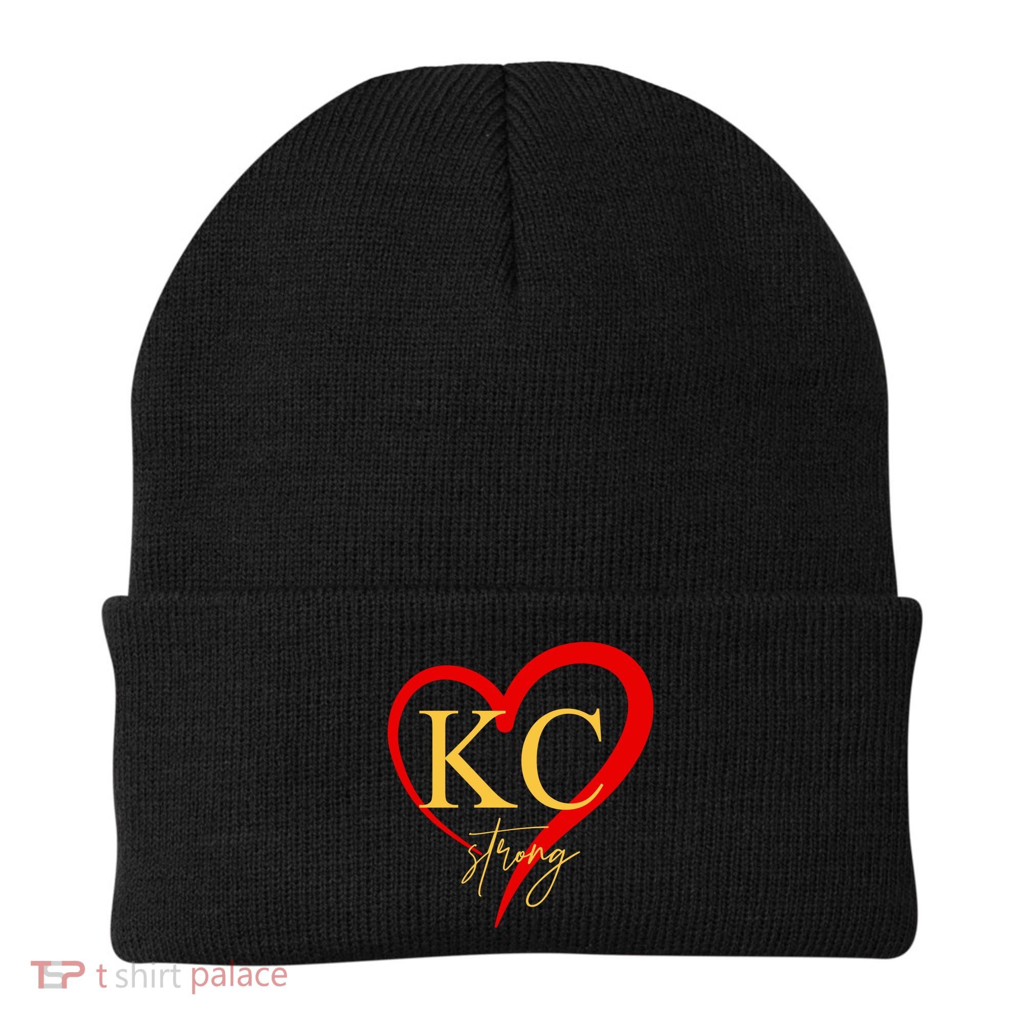 Kc Strong Kansas City Strong Heart Beanie