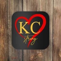 Kc Strong Kansas City Strong Heart Coaster thumb 0