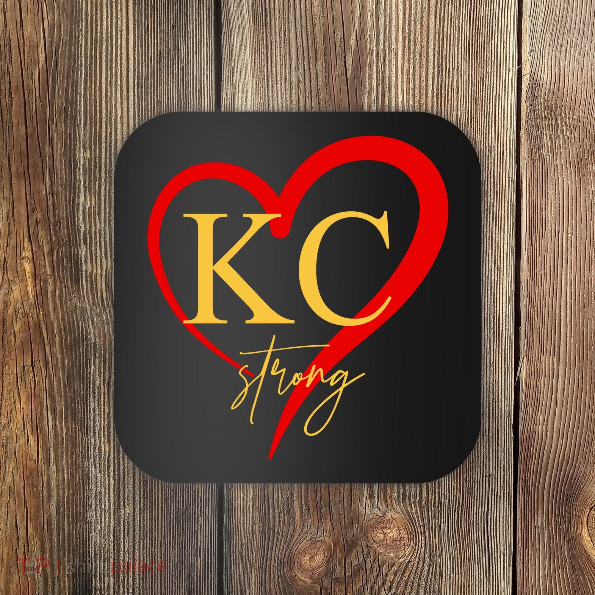 Kc Strong Kansas City Strong Heart Coaster