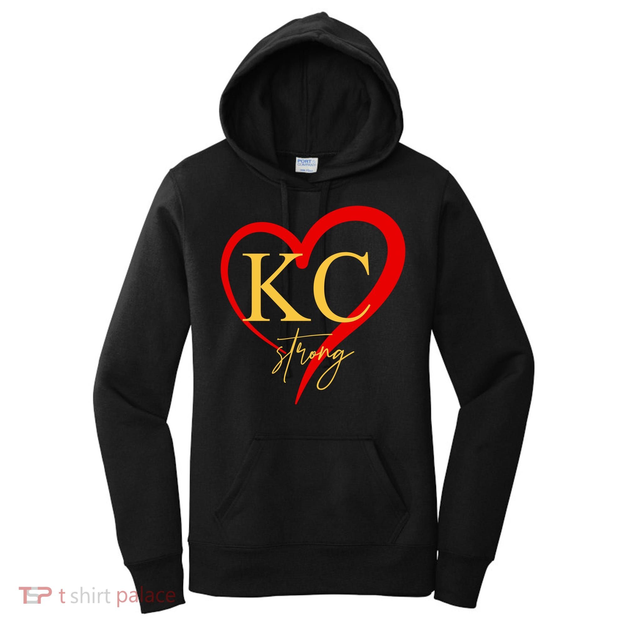 Kc Strong Kansas City Strong Heart Women's Hoodie