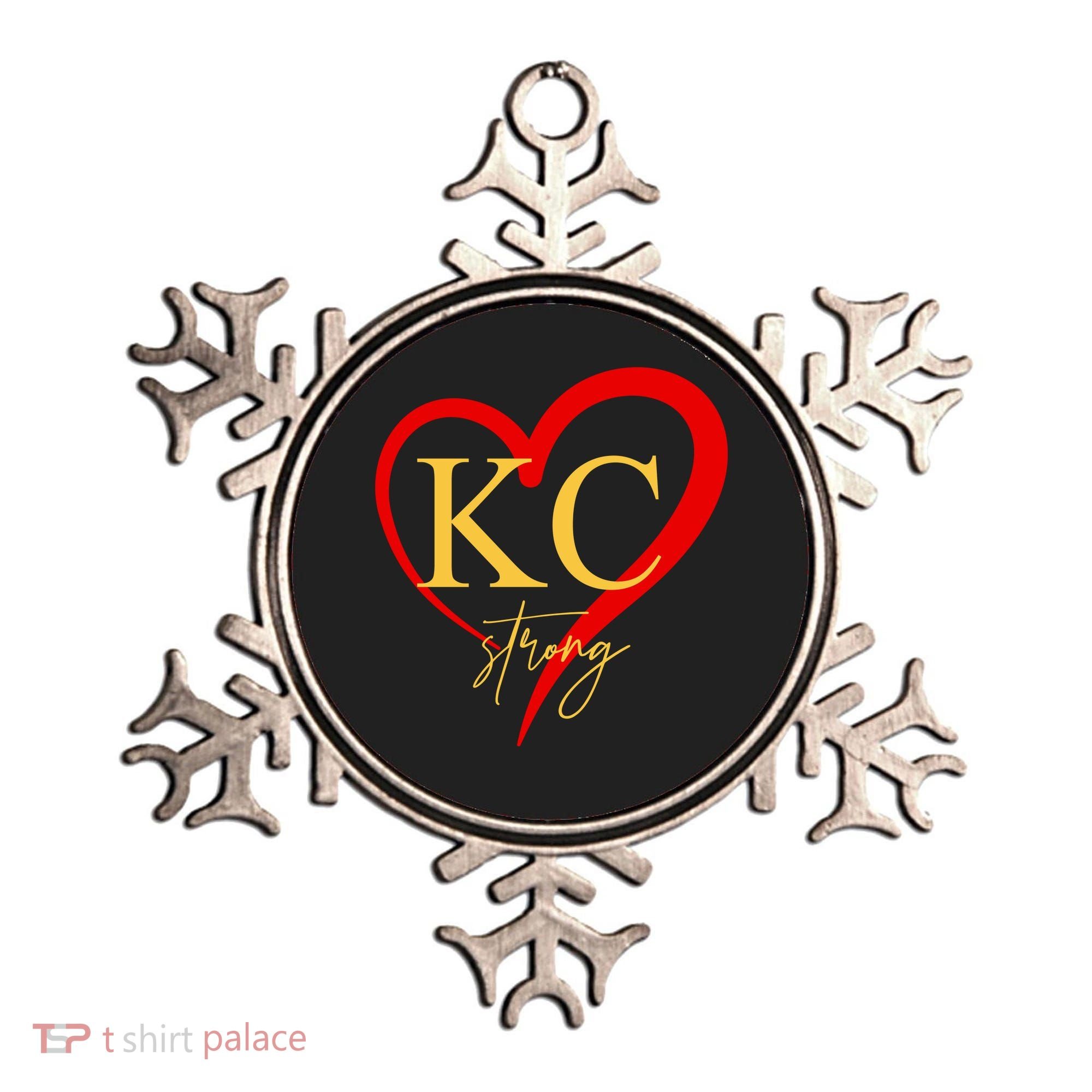 Kc Strong Kansas City Strong Heart Ornament