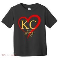 Kc Strong Kansas City Strong Heart Toddler T-Shirt thumb 0