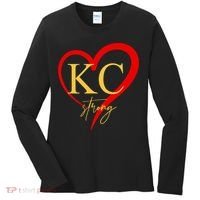 Kc Strong Kansas City Strong Heart Women's Long Sleeve Shirt thumb 0