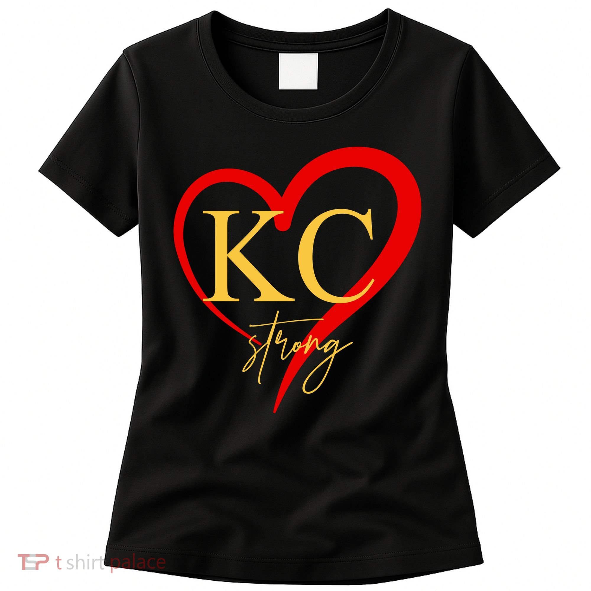 Kc Strong Kansas City Strong Heart Women's T-Shirt