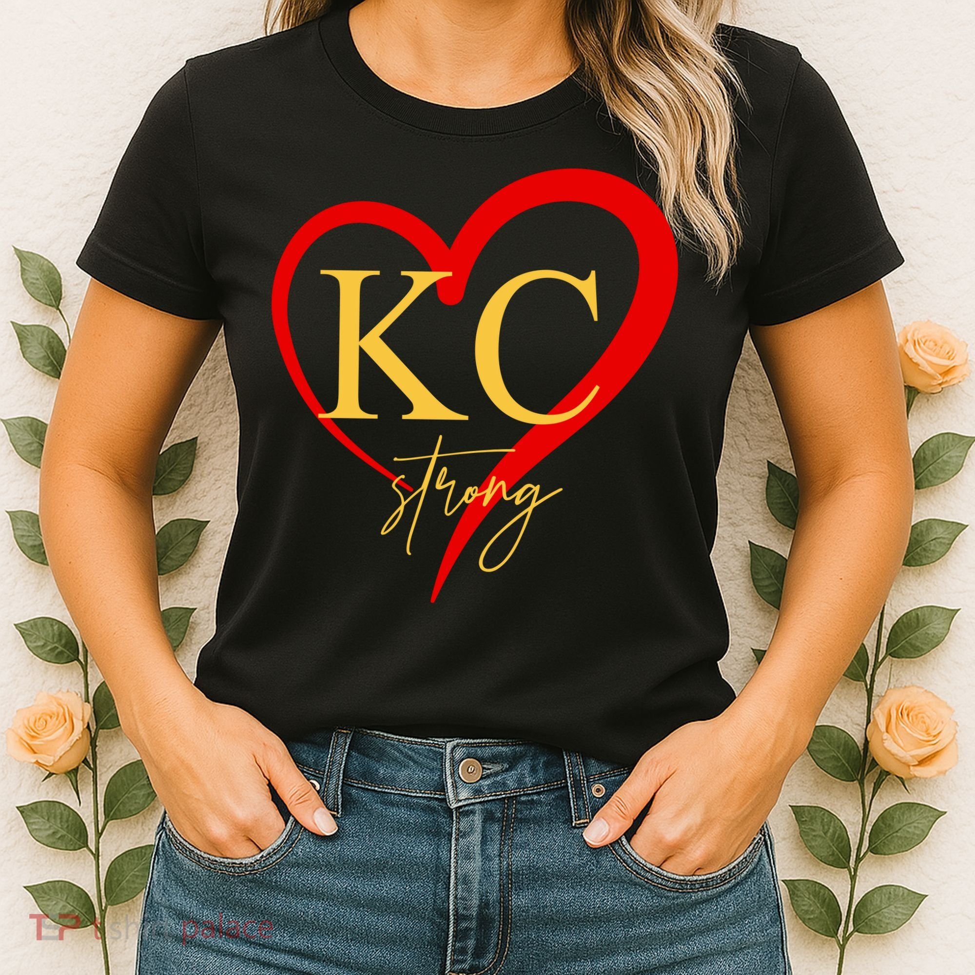 Kc Strong Kansas City Strong Heart Women's T-Shirt