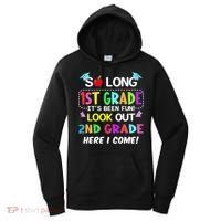 Kids So Long 1st Grade 2nd Grade Here I Come 1st Grade Graduation Meaningful Gif Women's Hoodie thumb 0