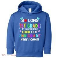 Kids So Long 1st Grade 2nd Grade Here I Come 1st Grade Graduation Meaningful Gif Toddler Hoodie thumb 0