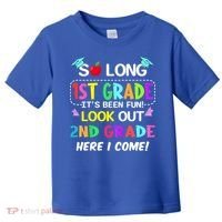 Kids So Long 1st Grade 2nd Grade Here I Come 1st Grade Graduation Meaningful Gif Toddler T-Shirt thumb 0