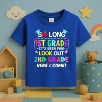 Kids So Long 1st Grade 2nd Grade Here I Come 1st Grade Graduation Meaningful Gif Toddler T-Shirt thumb 3