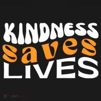 Kindness Saves Lives Mental Health Awareness Tee Pajama Set thumb 2