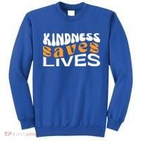 Kindness Saves Lives Mental Health Awareness Tee Sweatshirt thumb 0