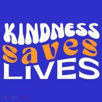 Kindness Saves Lives Mental Health Awareness Tee Kids T-Shirt thumb 4